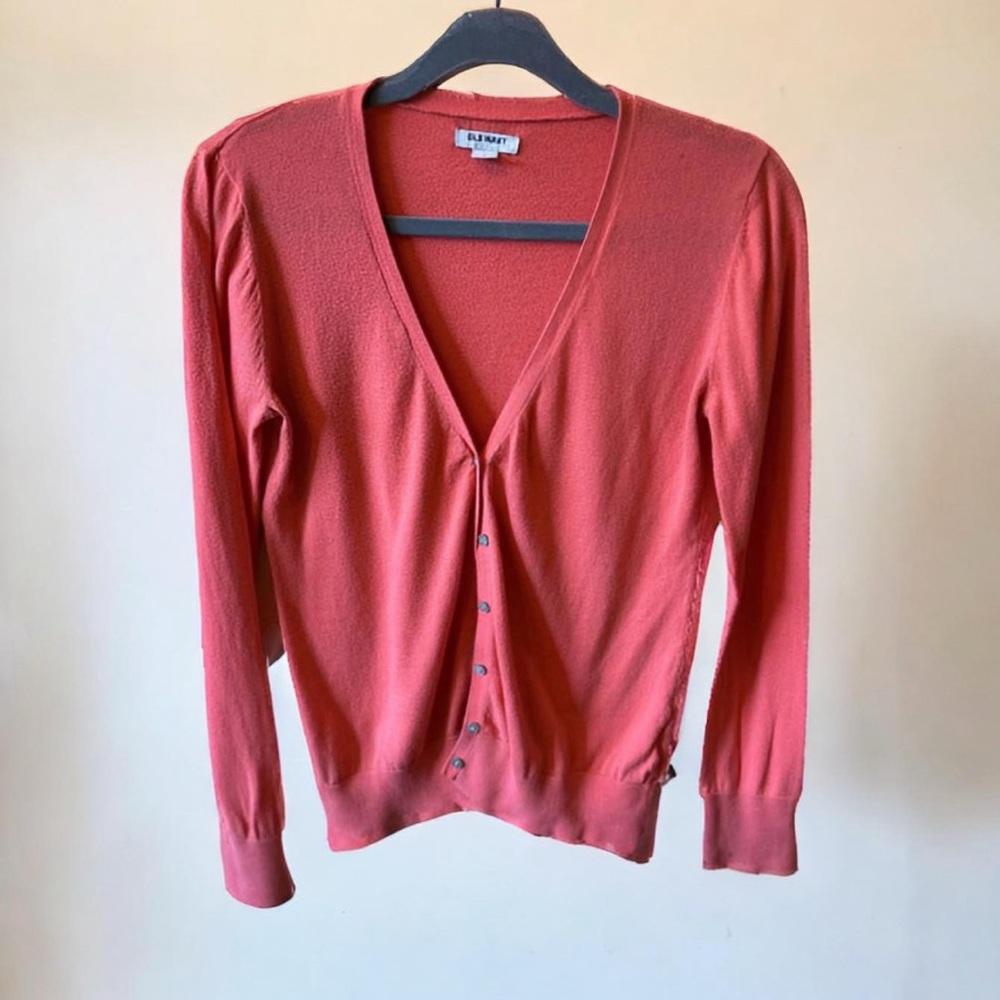 Old Navy‎ Cardigan - Pinkish Orange/ Small